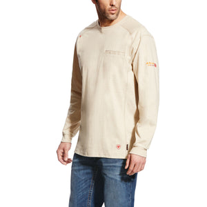 Ariat FR Air Crew T-Shirt - Sand Heather