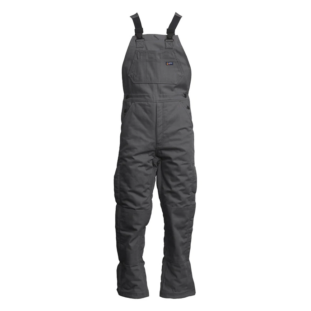 Lapco FR Insulated Bib with Windshield Technology - Gray