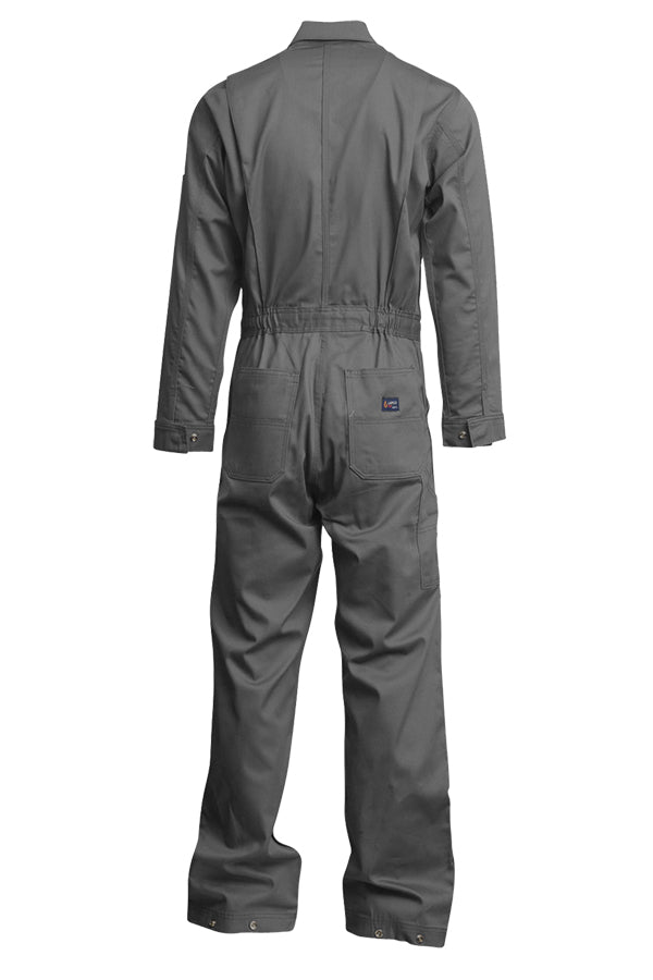 Lapco 7oz. FR Deluxe Coveralls | 100% Cotton - Gray