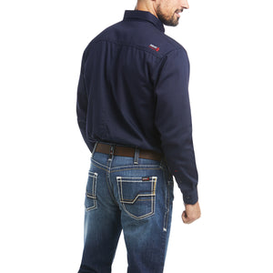 Ariat FR Solid Work Shirt - Navy