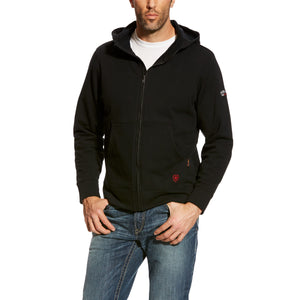 Ariat FR Durastretch Full Zip Hoodie - Black