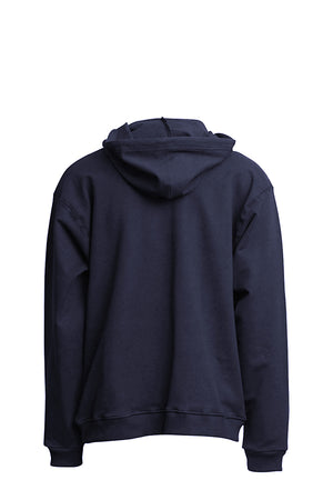 Lapco FR Full Zip Hoodie | 12oz. 95/5 Blend Fleece - Navy